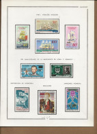 DAHOMEY - POSTE AERIENNE N° 55 A 72  OBLITERE (SAUF N° 63 A )  ANNEE 1967 - COTE : 25 € - Used Stamps