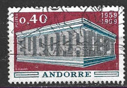 ANDORRE. N°194 Oblitéré De 1969. Europa'69. - Usados