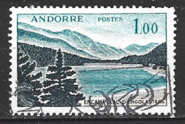 ANDORRE. N°164 Oblitéré De 1961-71. Lac D'Engolasters. - Gebraucht