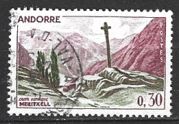 ANDORRE. N°159 Oblitéré De 1961-71. Croix Gothique De Meritxell. - Usados