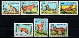 Kampuchea YT 470-476 Neuf Sans Charnière XX MNH - Kampuchea