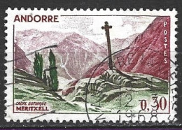 ANDORRE. N°159 Oblitéré De 1961-71. Croix Gothique De Meritxell. - Oblitérés