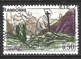 ANDORRE. N°161 Oblitéré De 1961-71. Croix Gothique De Meritxell. - Usati