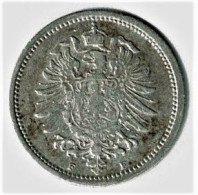 ALLEMAGNE / 20 PFENNIG / 1875 F / ARGENT / ETAT SUP - 20 Pfennig