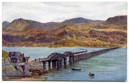 A R QUINTON : THE VIADUCT & CADER IDRIS, BARMOUTH - Quinton, AR