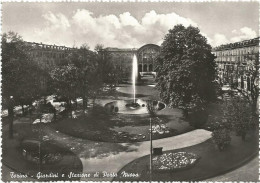 L3582 Torino - Giardino E Stazione Di Porta Nuova / Non Viaggiata - Stazione Porta Nuova