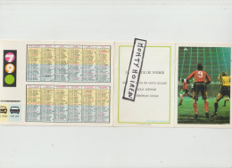 Vieux Papier: Football , Calendrier 1979 , Auto école ,imp à Falaise , Calvados - Grossformat : 1971-80