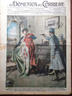 La Domenica Del Corriere 8 Dicembre 1918 WW1 Resa Tedeschi Rovereto Alsazia Inn - War 1914-18