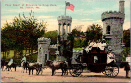 Missouri St Joseph Krug Park Pony Coach At Entrance - St Joseph