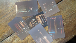 REF 631 : Photo Originale 12.5 X 8.5 Cm  Koweit City Lot De 6 Photos Nocture - Kuwait