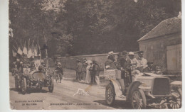 CPA Rocquencourt - Marche De L'Armée 29 Mai 1904 - Auto Fleuri (très Belle Animation) - Rocquencourt