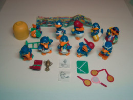 1996 Ferrero - Kinder Surprise - Die Bingo Birds - Complete Set + BPZ - Monoblocs