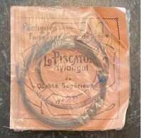 Pochette De Fil Ancien Le Piscator Nylongut N°28 - Vissen