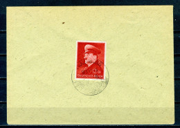 Luxembourg  N° 737 (813)  Timbre Allemand Oblitéré Au Luxembourg   (Anniversaire De Hitler) - 1940-1944 Ocupación Alemana