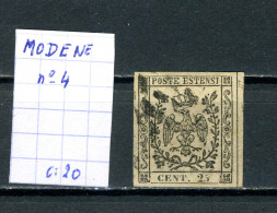 Italie    Modène  N° 4 - Modène