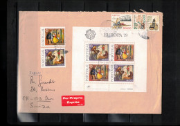 Portugal 1984 Interesting Express Letter - Covers & Documents