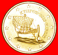 * GREECE (2008-2022): CYPRUS  50 CENTS 2013 UNC MINT LUSTER UNCOMMON! LOW START NO RESERVE! - Chipre