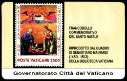 G VA 3 C&C 6003 SCHEDA TELEFONICA NUOVA MAGNETIZZATA VATICANO FRANCOBOLLO - Vaticano (Ciudad Del)