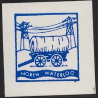 NORTH WATERLOO  Pfadfinder Reklamemarke VIGNETTE CINDERELLA SCOUTS SCOUTING - Unused Stamps