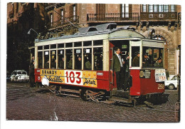 TRAM-VIES DE BARCELONA.- COTXE 258.- BARCELONA.- ( CATALUNYA ) - Strassenbahnen