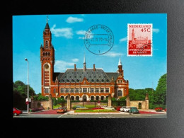 NETHERLANDS 1979 INT. PALACE OF PEACE 'S GRAVENHAGE MAXIMUM CARD NEDERLAND - Cartoline Maximum