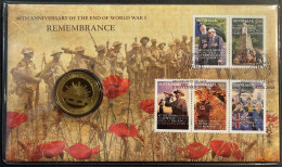 Australia PNC 2008 Remembrance 90th Anniversary Of The End Of WW1 - Dollar