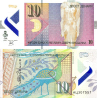 North Macedonia 10 Denars 2020 P-27 UNC - Macédoine Du Nord