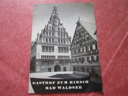 Gasthof Zum Hirsch (dépliant 3 Volets) - Bad Waldsee