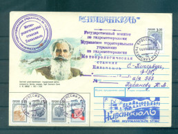 Russie 2002 - Enveloppe Otto Schmidt - Arctische Expedities