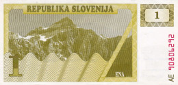 Slovenia 1 TOLAR 1990 UNC P-1a "free Shipping Via Regular Air Mail (buyer Risk) - Slowenien