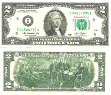 United States USA 2 Dollars 2013 P-538 Letter I UNC - Bilglietti Della Riserva Federale (1928-...)