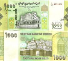 Yemen 1000 Rials 2017 P-40(2) UNC - Yémen