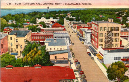 Florida Clearwater Fort Harrison Avenue Looking North  - Clearwater