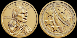 USA 1 Dollar 2021- Native American- US Army UNC - 2000-…: Sacagawea
