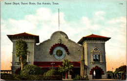 Texas San Antonio Sunset Railroad Depot Sunset Route - San Antonio