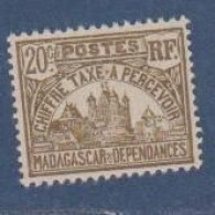 MADAGASCAR         N° YVERT  :  TAXE 12  NEUF SANS GOMME        ( S G     2 / 56 ) - Timbres-taxe
