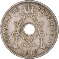 Monnaie, Belgique, 25 Centimes, 1913 - 25 Cent