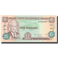 Billet, Jamaica, 5 Dollars, 1992-08-01, KM:70d, NEUF - Giamaica