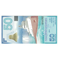 Billet, Royaume-Uni, 50 Australes, 2012, NEW JASON ISLAND, NEUF - Vals En Specimen