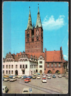 344v * STENDAL * MARKTPLATZ UND MARIENKIRCHE **! - Stendal