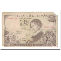 Billet, Espagne, 100 Pesetas, 1965, 1965-11-19, KM:150, B - 100 Pesetas