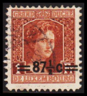 1915-1924. LUXEMBOURG. Großherzogin Marie Adelheid 87½ On 1 Fr. (Michel 119) - JF532640 - 1907-24 Ecusson