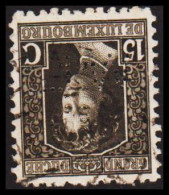 1914-1921. LUXEMBOURG. Großherzogin Marie Adelheid 15 C With Perfin WL. Unusual.  (Michel 94) - JF532642 - 1907-24 Abzeichen