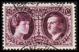 1927. LUXEMBOURG. Internationale Philatelistische Ausstellung. 25 C.  (Michel 182) - JF532644 - Used Stamps