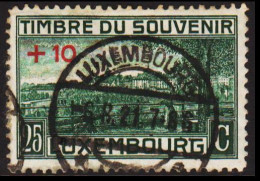 1921. LUXEMBOURG. TIMBRE DE SOUVENIR 25 C + 10.  (Michel 139) - JF532656 - Usati