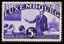 1935. LUXEMBOURG. Intellectuals. 5 C.  (Michel 266) - JF532657 - Usati