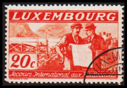 1935. LUXEMBOURG. Intellectuals. 20 C.  (Michel 269) - JF532660 - Usati