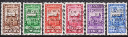 1936. LUXEMBOURG. 11. Kongress Der Fédération Internationale De Philatélie (FIP), Philate... (Michel 290-295) - JF532661 - Used Stamps