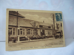 NOYELLES SUR MER  80 SOMME L'HOTEL DES VOYAGEURS CPA 1945 PHOTO COMBIER MACON - Noyelles-sur-Mer