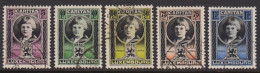 1926. LUXEMBOURG. Children Aid. Erbprinz Johann. Complete Set With 5 Stamps.  (Michel 177-181) - JF532662 - Usati